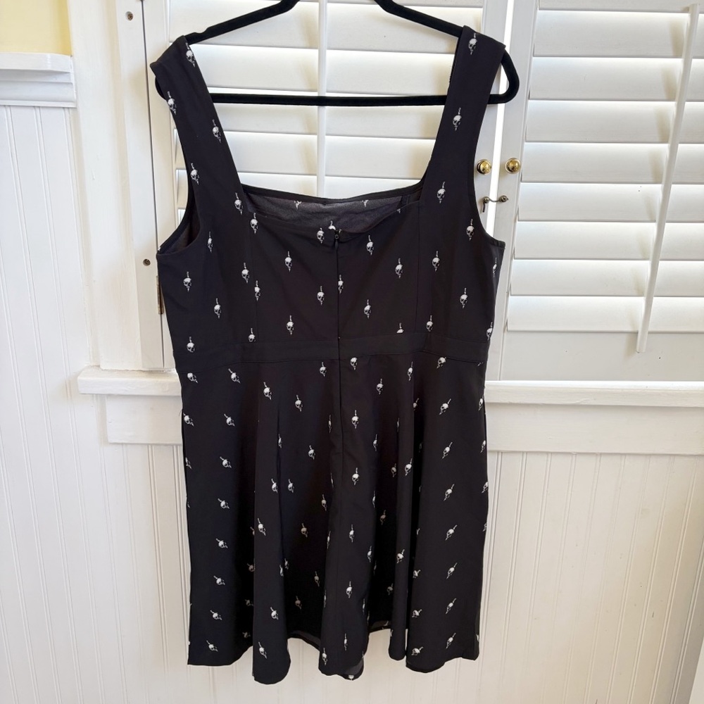 Killstar X Wednesday Addams Little Storm Cloud Pinafore Dress- 2XL &4XL- READ - Picture 3 of 10